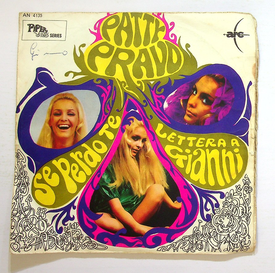 EBOND Patty Pravo - Se Perdo Te / Lettera A Gianni Vinile V128007