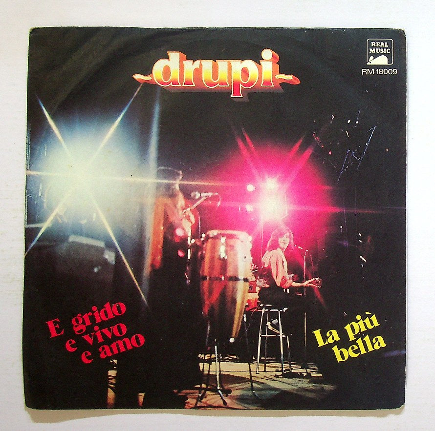 EBOND Drupi - E Grido E Vivo E Amo / La Piu Bella Vinile V128039