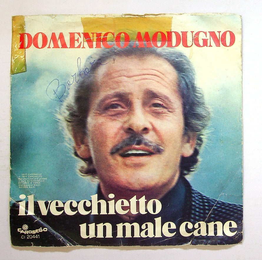 EBOND Domenico Modugno - Il Vecchietto / Un Male Cane Vinile V128040