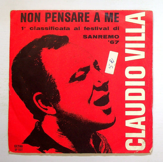 EBOND Claudio Villa - Non Pensare A Me Vinile V128041