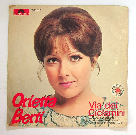EBOND Orietta Berti - Via Dei Ciclamini Vinile V128044