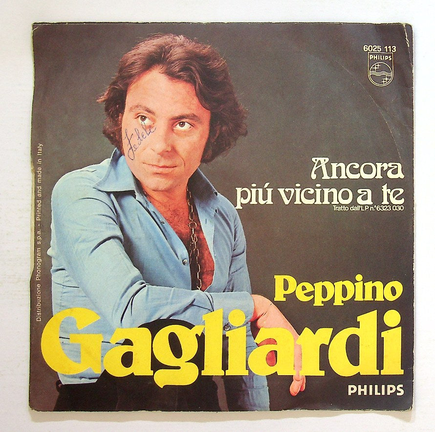 EBOND Peppino Gagliardi - La Mia Poesia / Ancora Piu Vicino A Te Vinile V128048