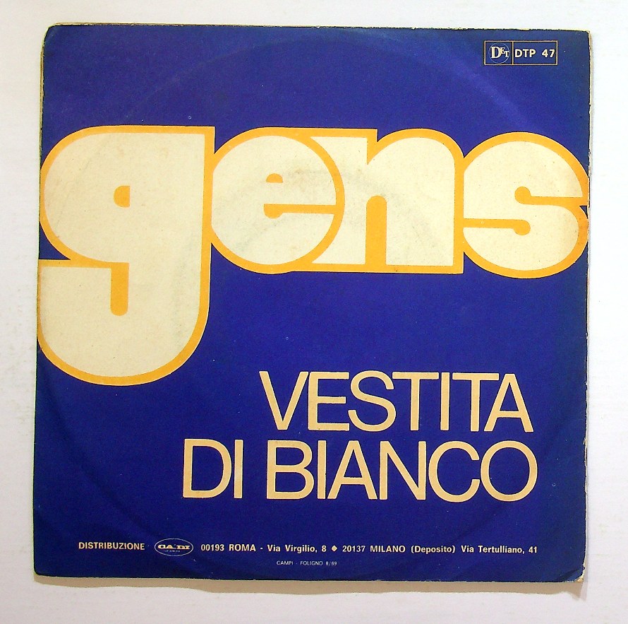 EBOND Gens - Insieme A Lei Vinile V128097