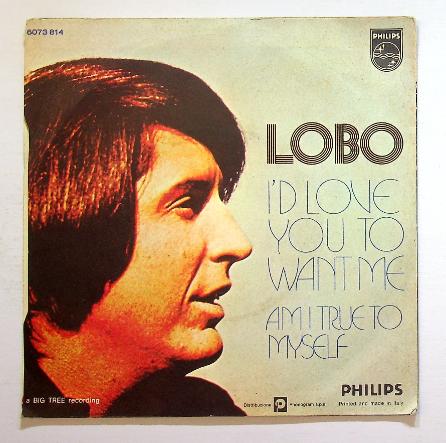 EBOND Lobo - I'd Love You To Want Me Vinile V128110