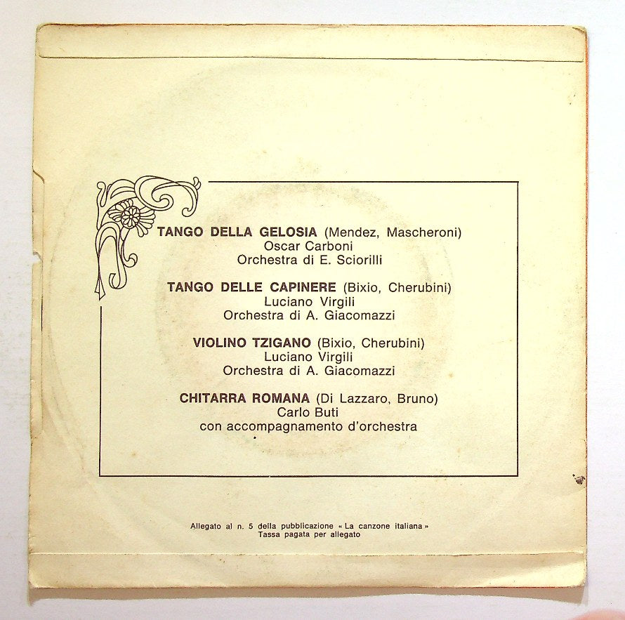 EBOND Various - La Canzone Italiana - N° 5 Vinile V128112