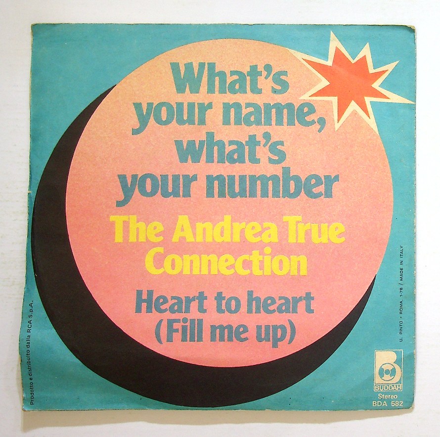 EBOND The Andrea True Connection - What's Your Name Vinile V128124