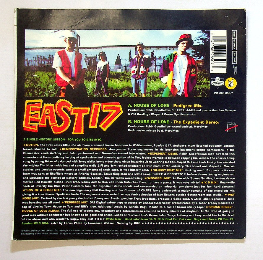 EBOND East 17 - House Of Love Vinile V128142