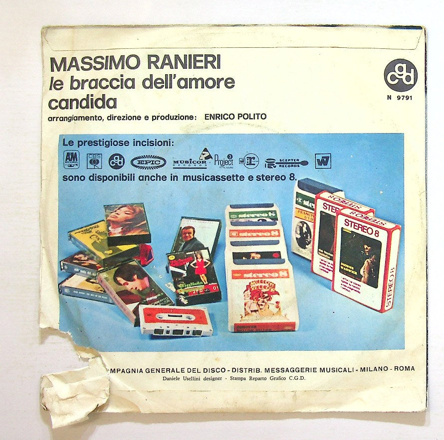 EBOND Massimo Ranieri - Le Braccia Dell'Amore Vinile V128143