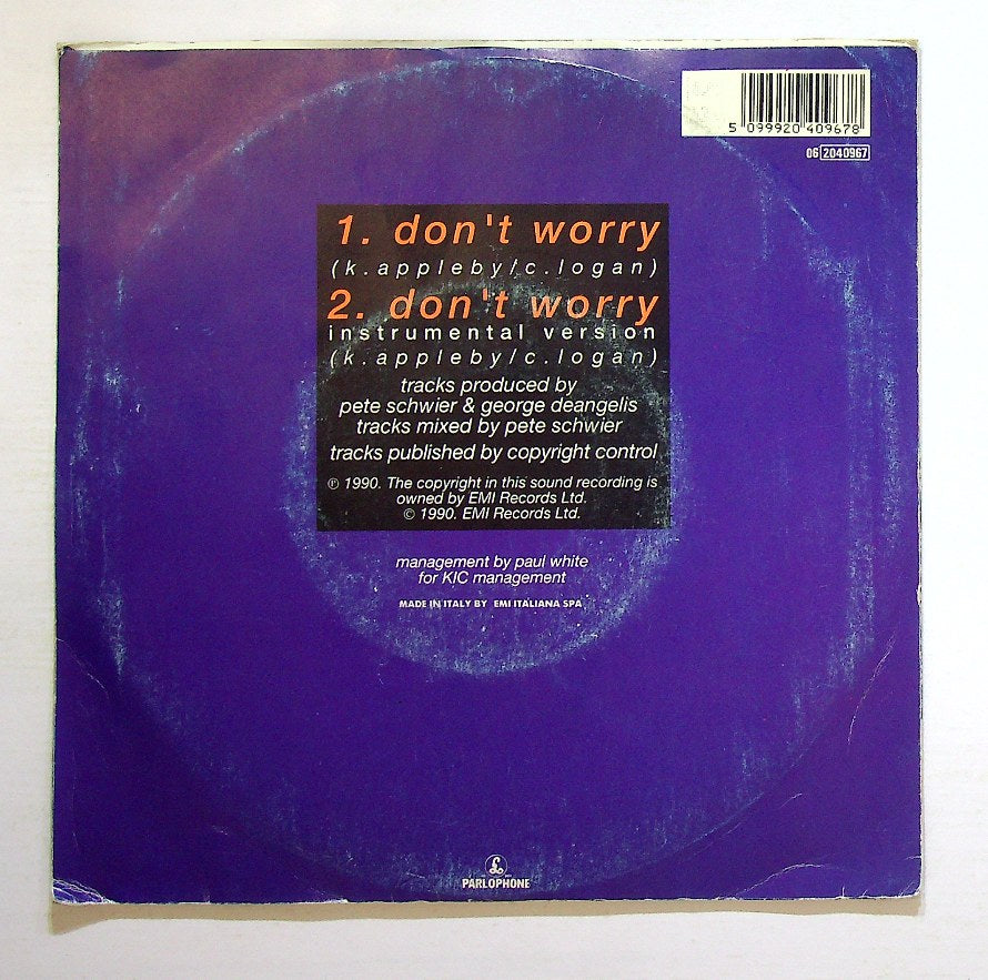 EBOND Kim Appleby - Don't Worry Vinile V128146