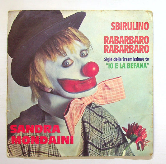 EBOND Sandra Mondaini - Sbirulino / Rabarbaro Rabarbaro Vinile V129006