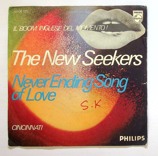 EBOND The New Seekers - Never Ending Song Of Love / Cincinnati Vinile V129007