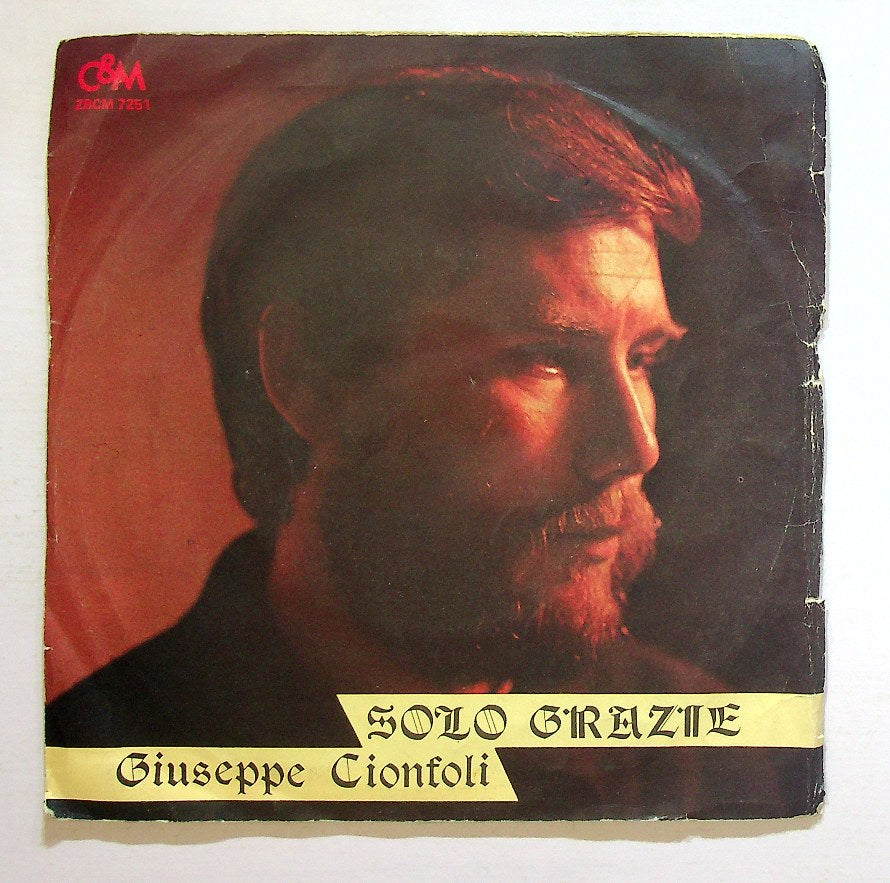 EBOND Giuseppe Cionfoli - Solo Grazie Vinile V129015