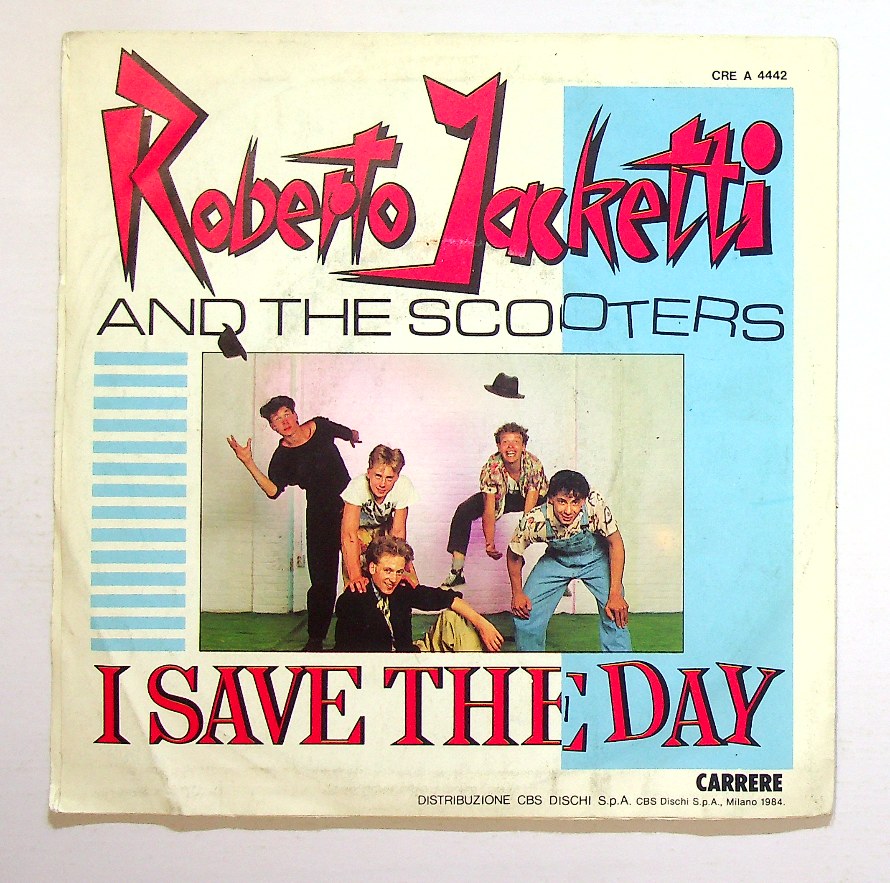 EBOND Roberto Jacketti & The Scooters - I Save The Day Vinile V129022