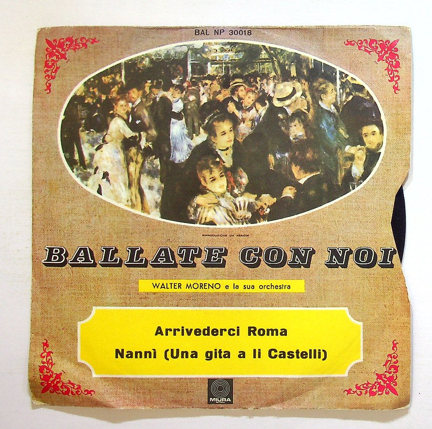 EBOND Walter Moreno - Arrivederci Roma / Nanni Vinile V129025