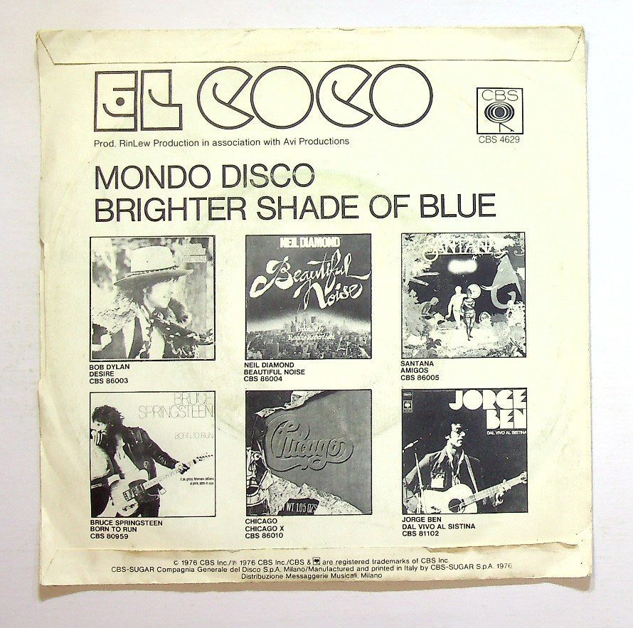 EBOND El Coco - Mondo Disco Vinile V129049