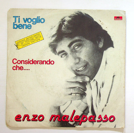 EBOND Enzo Malepasso - Ti Voglio Bene / Considerando Che... Vinile V129057