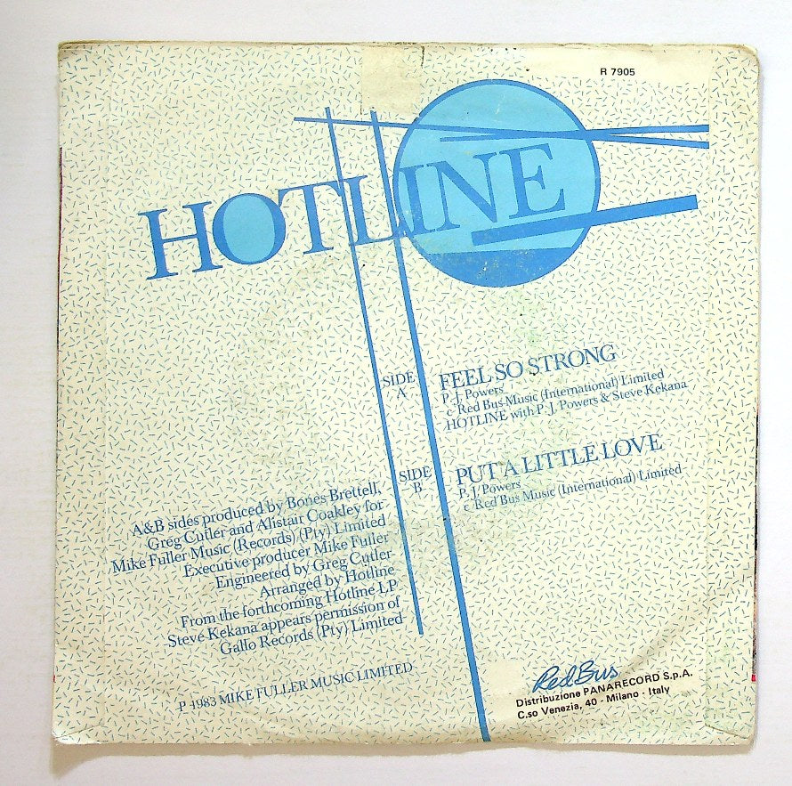 EBOND Hotline With P.J. Powers & Steve Kekana - Feel So Strong Vinile V129059
