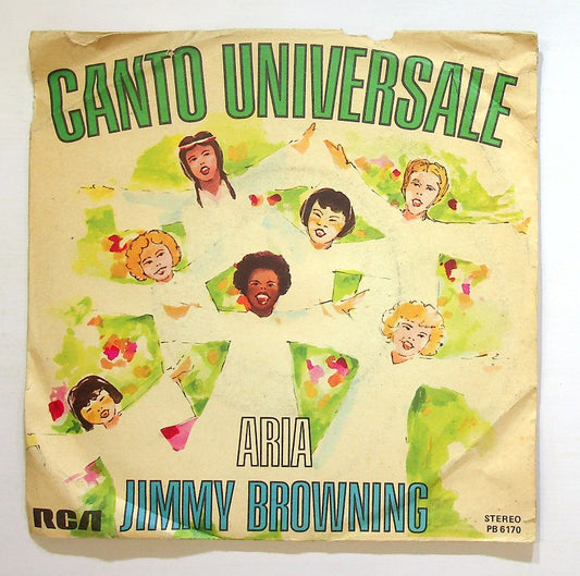 EBOND Jimmy Browning - Canto Universale Vinile V129061