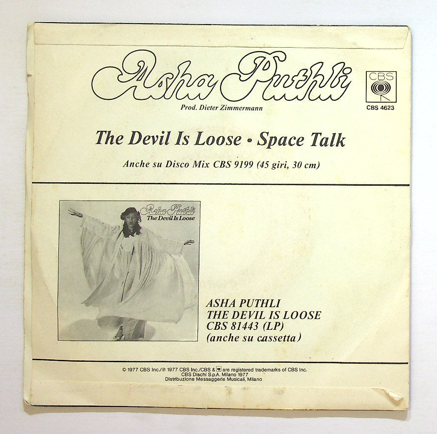 EBOND Asha Puthli - The Devil Is Loose Vinile V129076