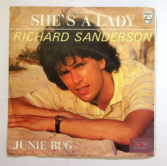 EBOND Richard Sanderson - She's A Lady / Junie Bug Vinile V129101