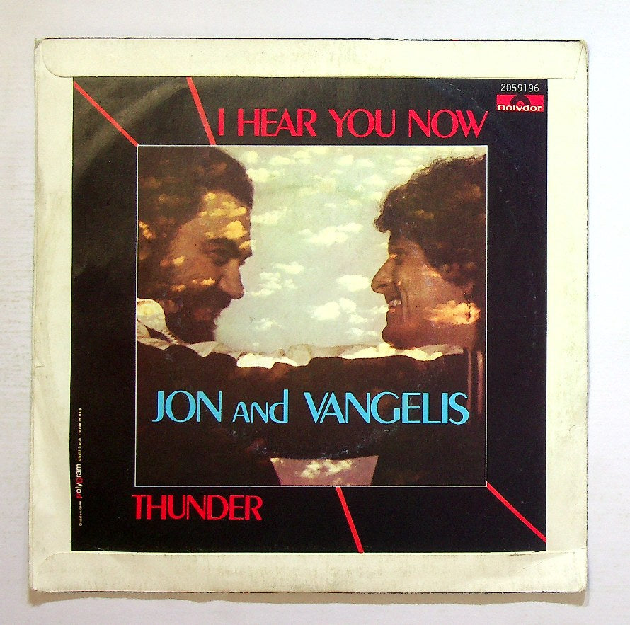 EBOND Jon And Vangelis - I Hear You Now / Thunder Vinile V129111