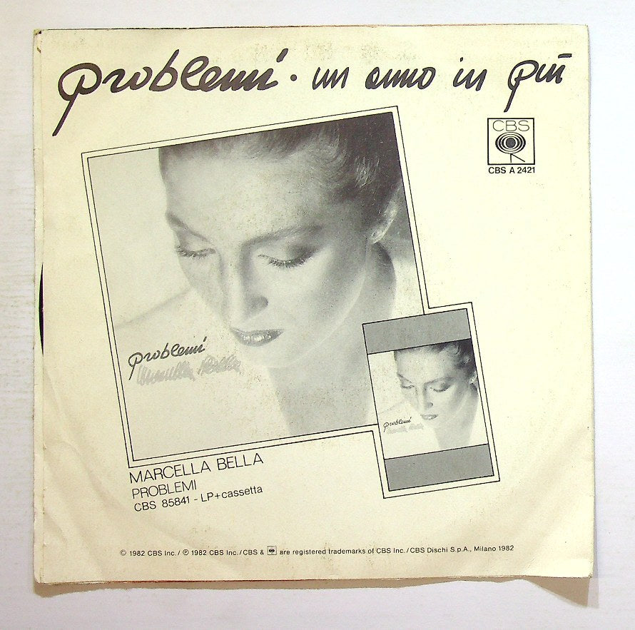 EBOND Marcella Bella - Problemi Vinile V129122
