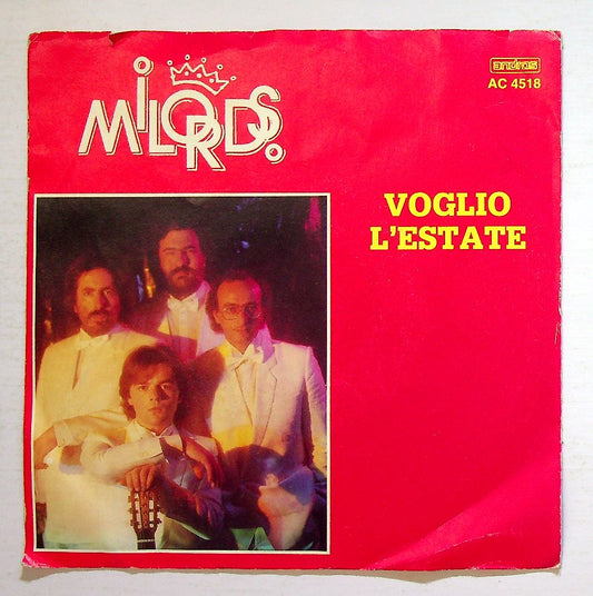 EBOND Milords - Voglio L'Estate Vinile V130019
