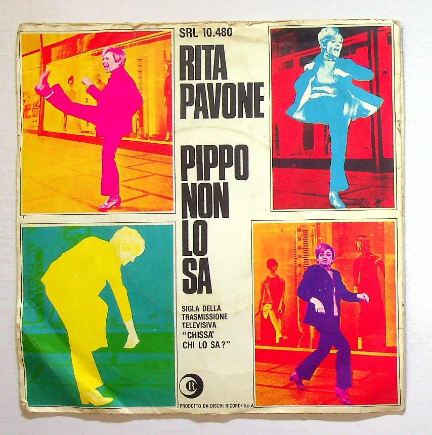 EBOND Rita Pavone - Pippo Non Lo Sa / Uno, Due, Tre Vinile V130027