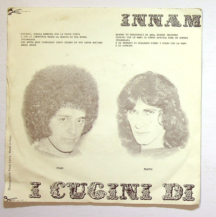 EBOND I Cugini Di Campagna - Innamorata Vinile V130032