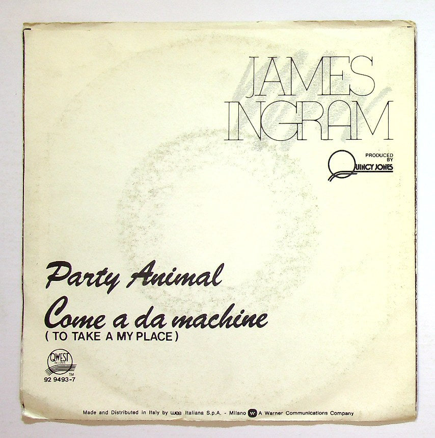 EBOND James Ingram - Party Animal Vinile V130045