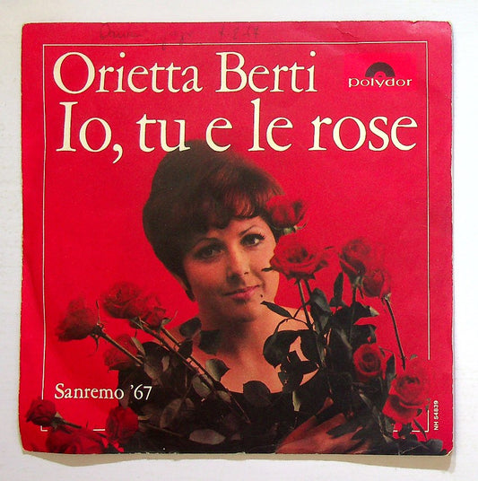 EBOND Orietta Berti - Io, Tu E Le Rose Vinile V130105