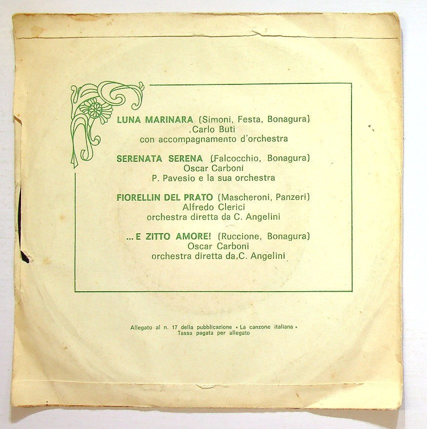 EBOND Various - La Canzone Italiana - N° 17 Vinile V130106