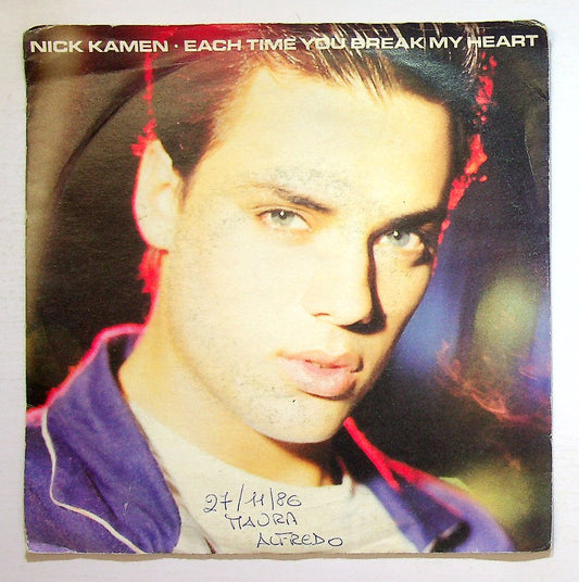 EBOND Nick Kamen - Each Time You Break My Heart Vinile V130119