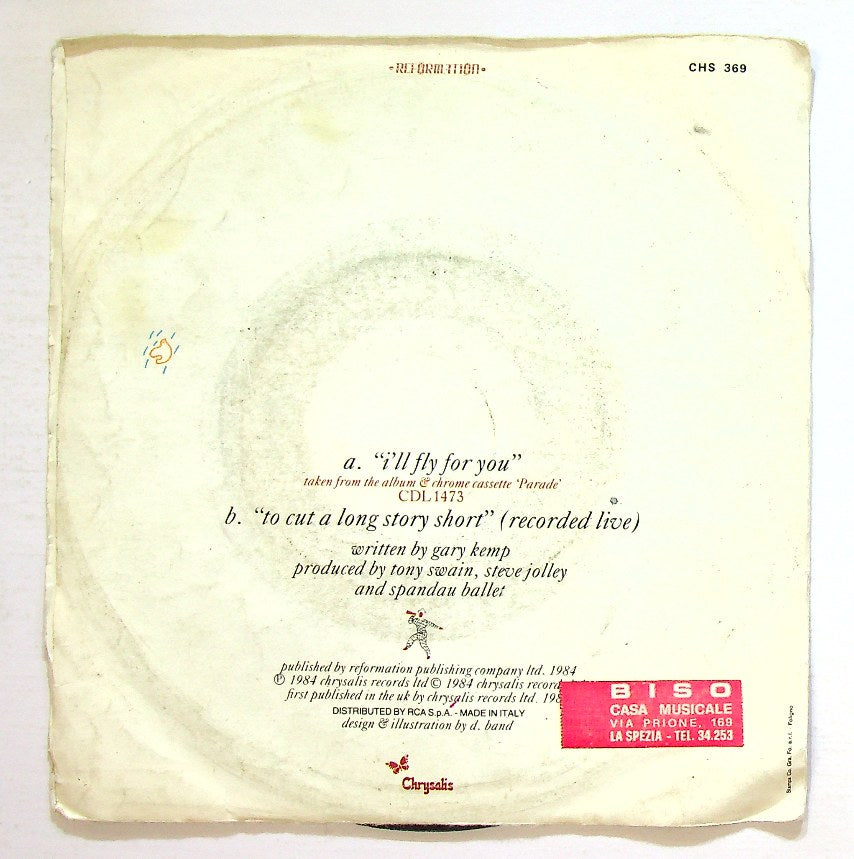 EBOND Spandau Ballet - I'll Fly For You Vinile V131002