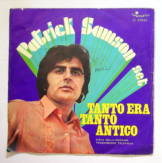 EBOND Patrick Samson Set - Tanto Era Tanto Antico Vinile V131007