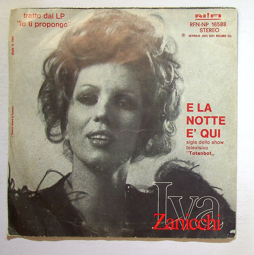 EBOND Iva Zanicchi - Testarda Io (La Mia Solitudine) Vinile V131114