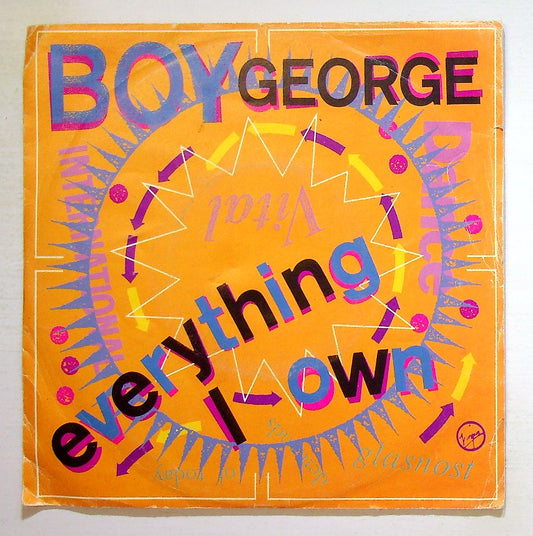 EBOND Boy George - Everything I Own Vinile V131125