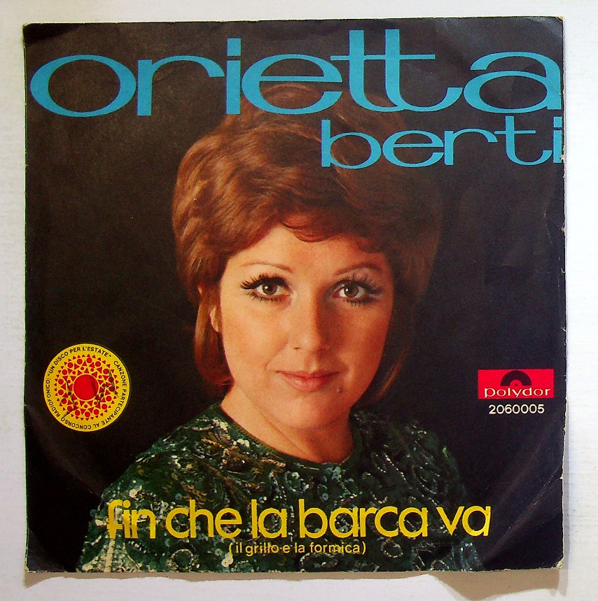 EBOND Orietta Berti - Fin Che La Barca Va Vinile V131142