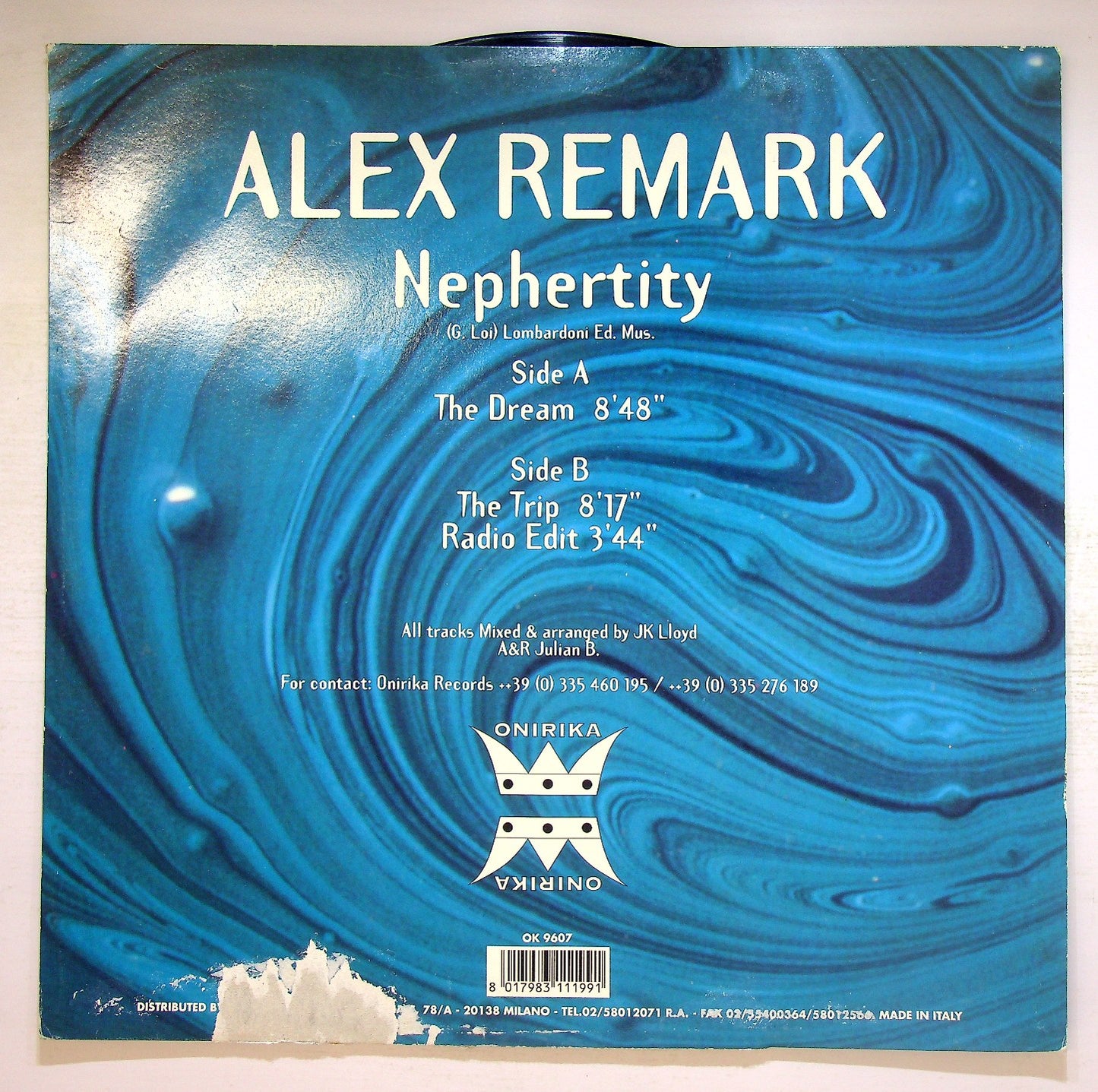 EBOND Alex Remark - NephertityVinile V132003