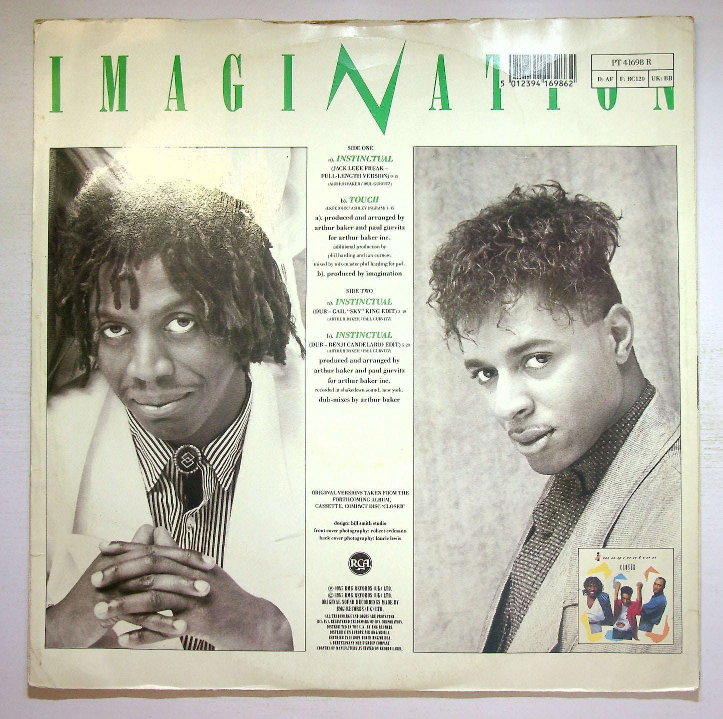 EBOND Imagination - Instinctual Vinile V132031