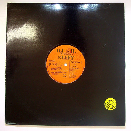 EBOND D.J. >> H. Featuring Stefy - I Like It Vinile V132054