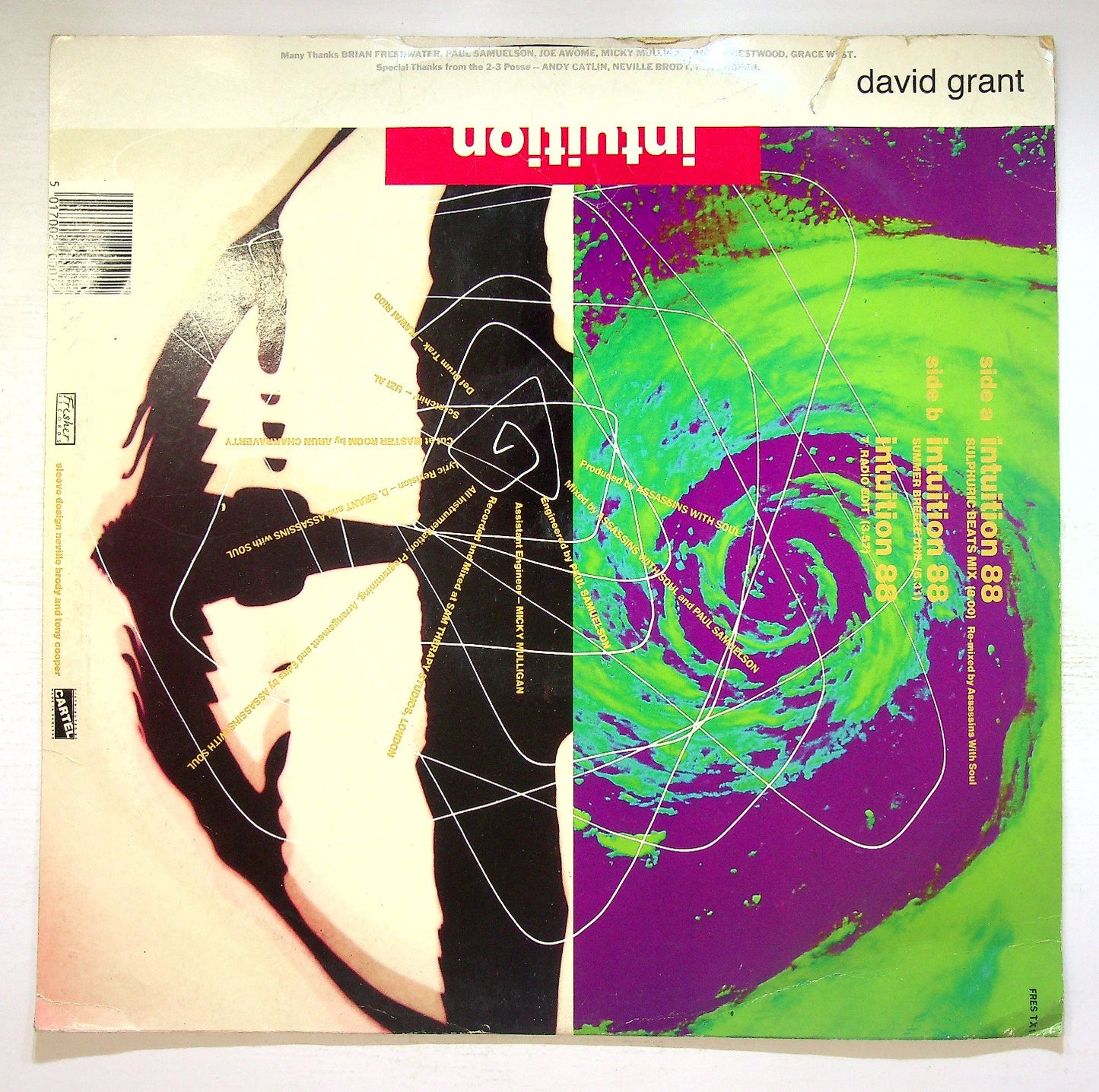 EBOND David Grant - Intuition 88 Vinile V132085