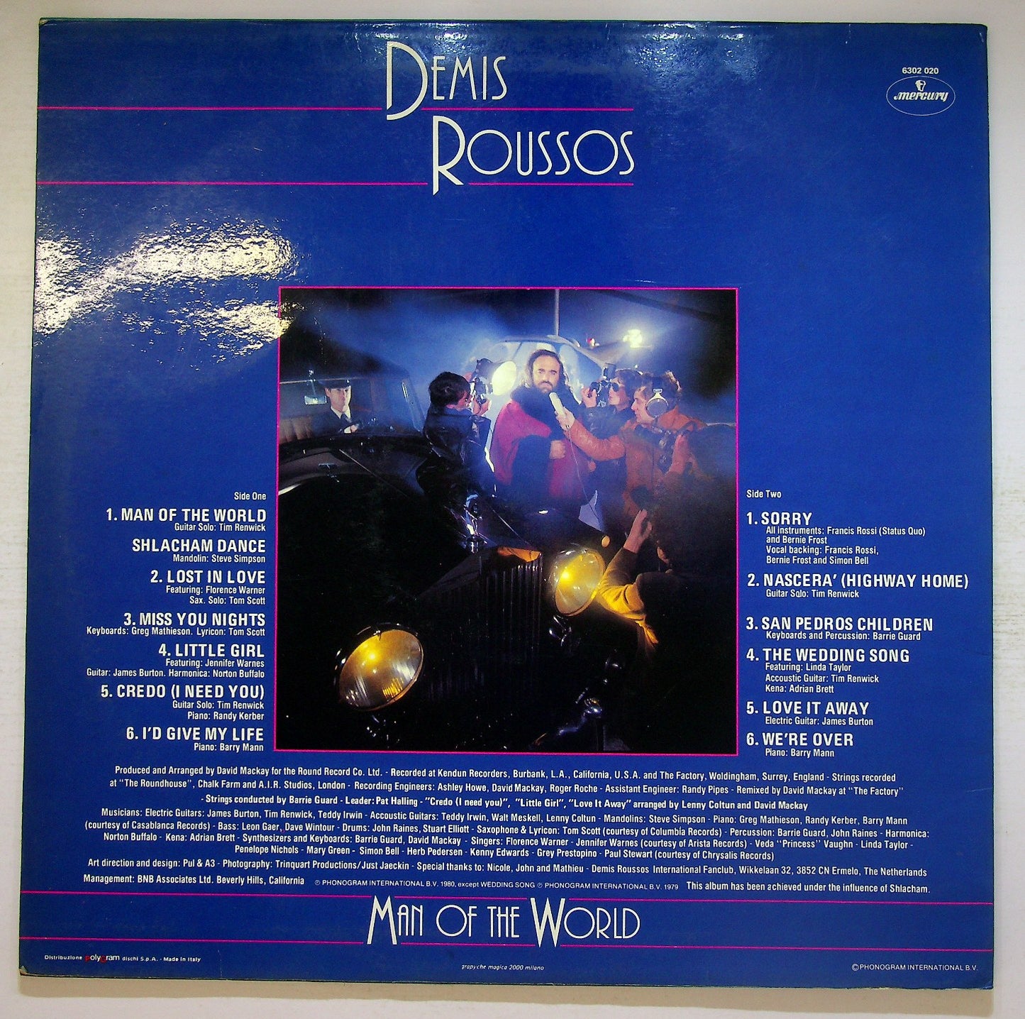 EBOND Demis Roussos - Man Of The World Vinile V132089