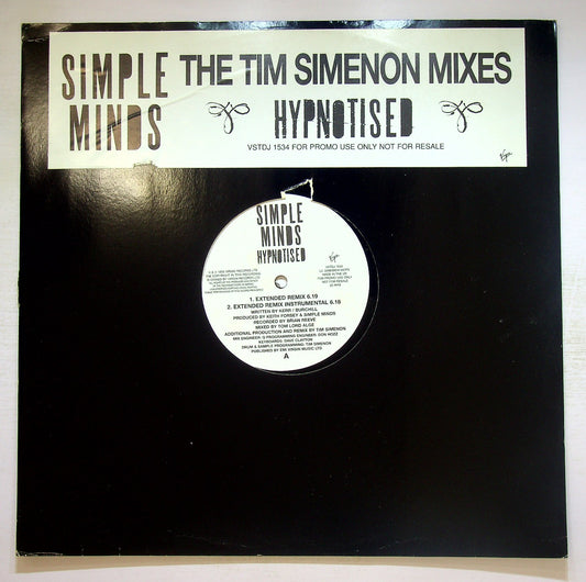 EBOND Simple Minds - Hypnotised (The Tim Simenon Mixes) Vinile V132106