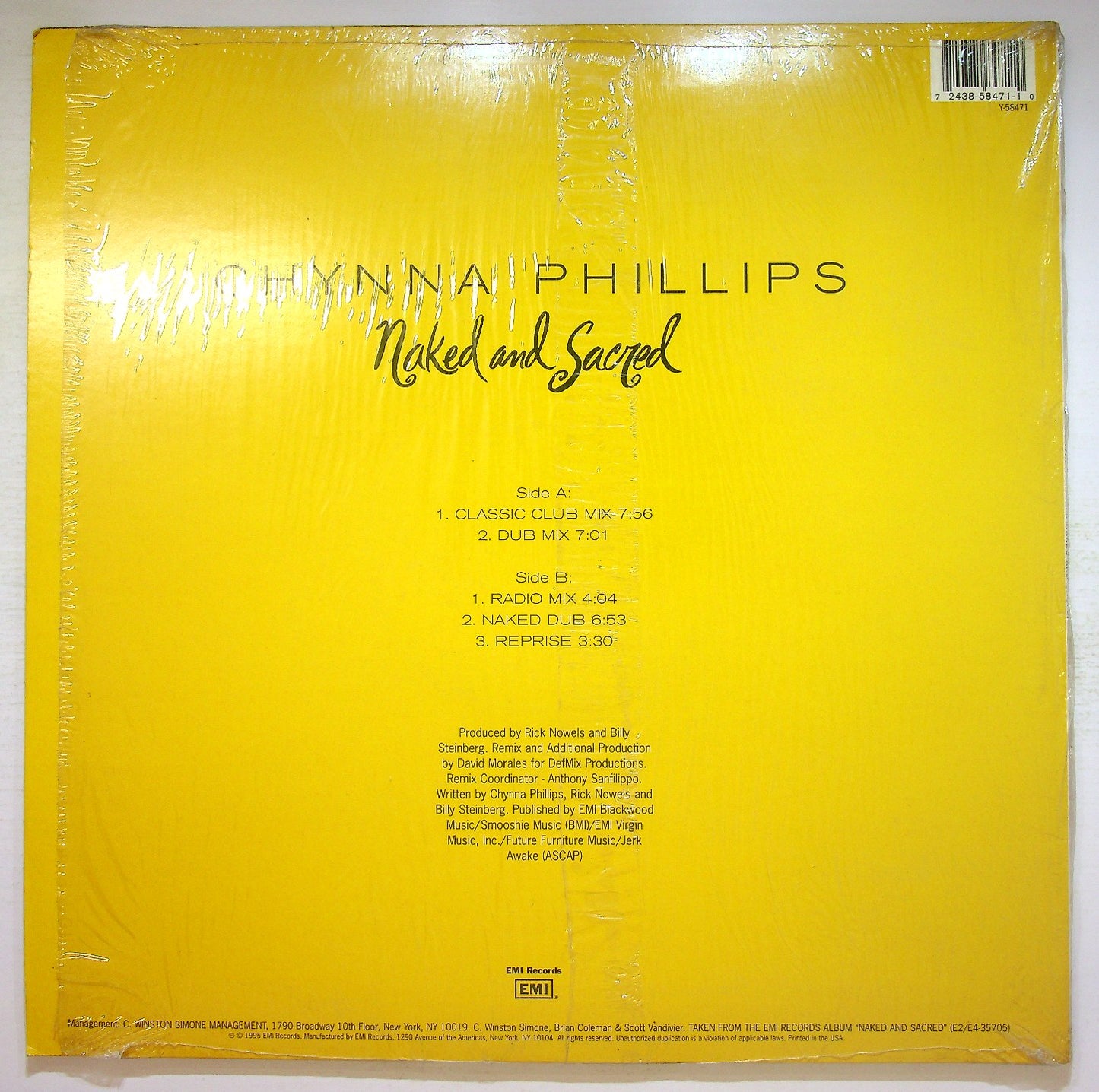 EBOND Chynna Phillips - Naked And Sacred Vinile V132128