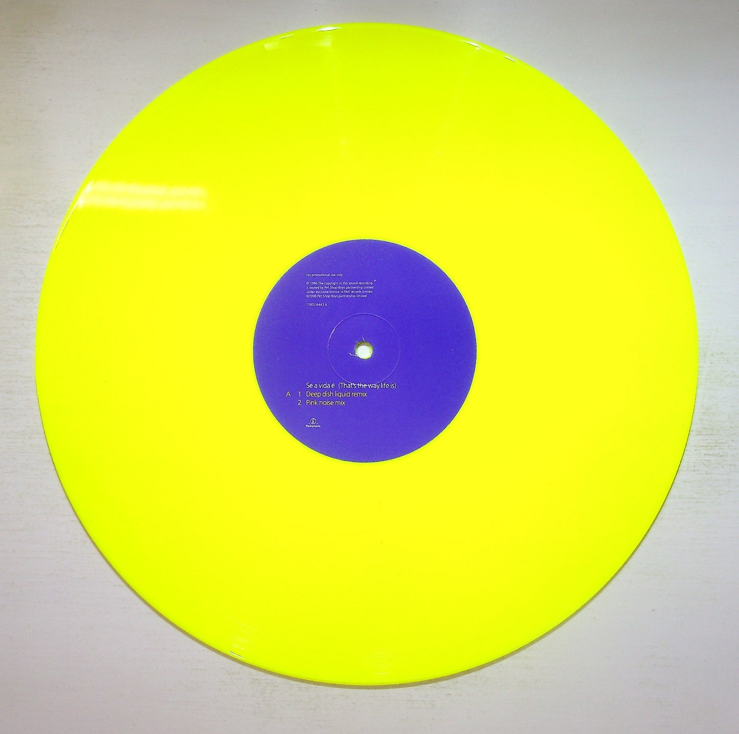 EBOND Pet Shop Boys - Se A Vida E (That's The Way Life Is) Vinile V132135