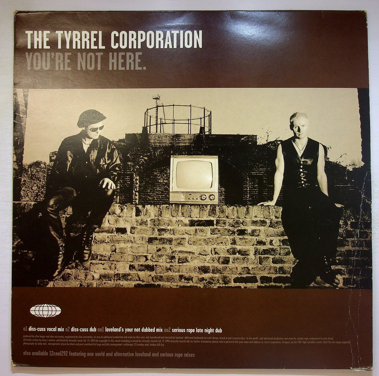 EBOND The Tyrrel Corporation - You're Not Here Vinile V132145