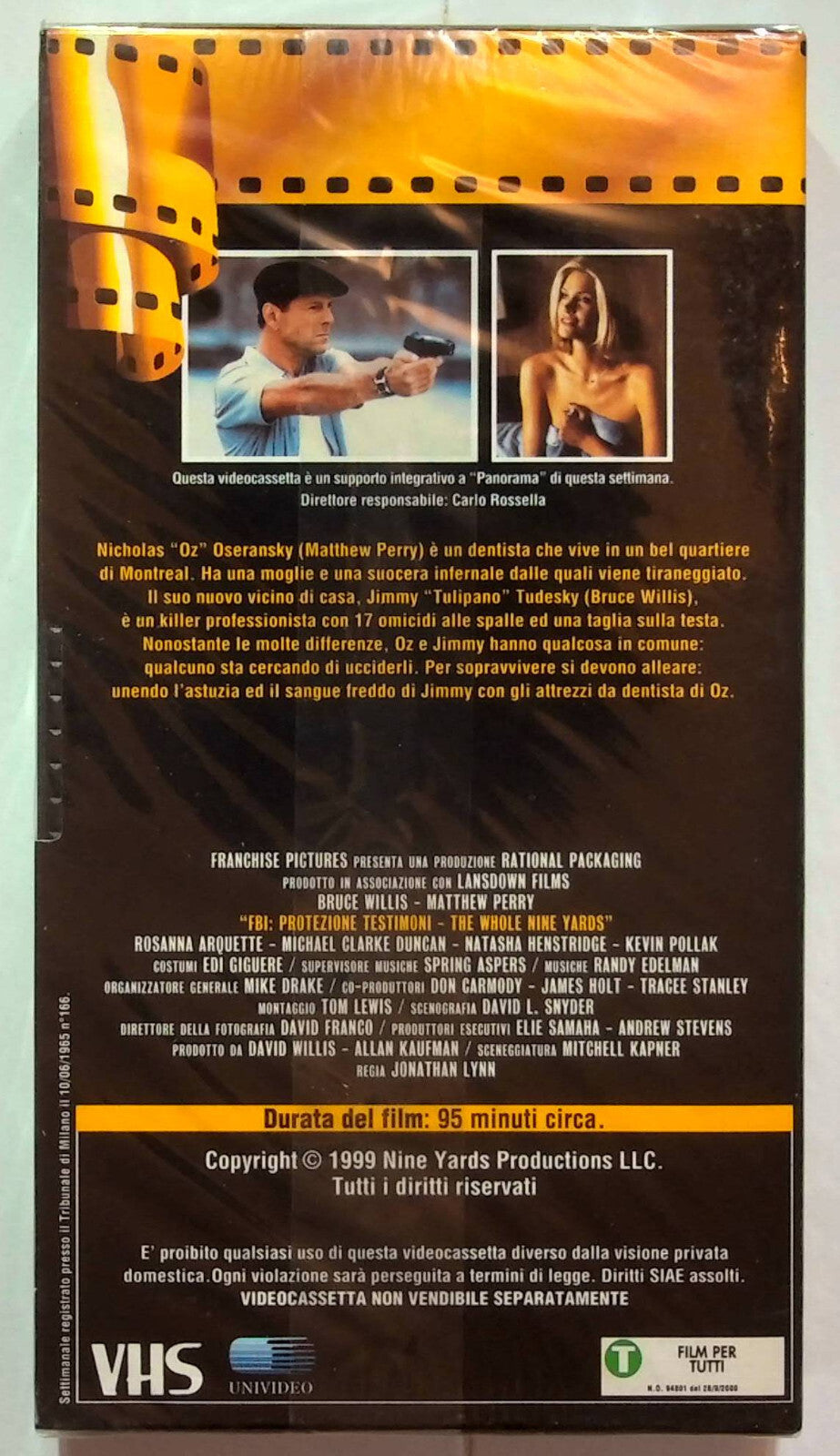 EBOND Fbi Protezione Testimoni Editoriale VHS VH000005