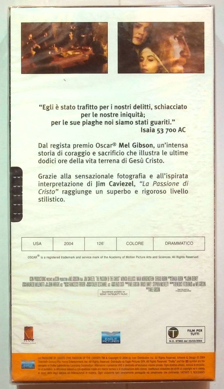 EBOND La Passione Di Cristo Editoriale VHS VH000013
