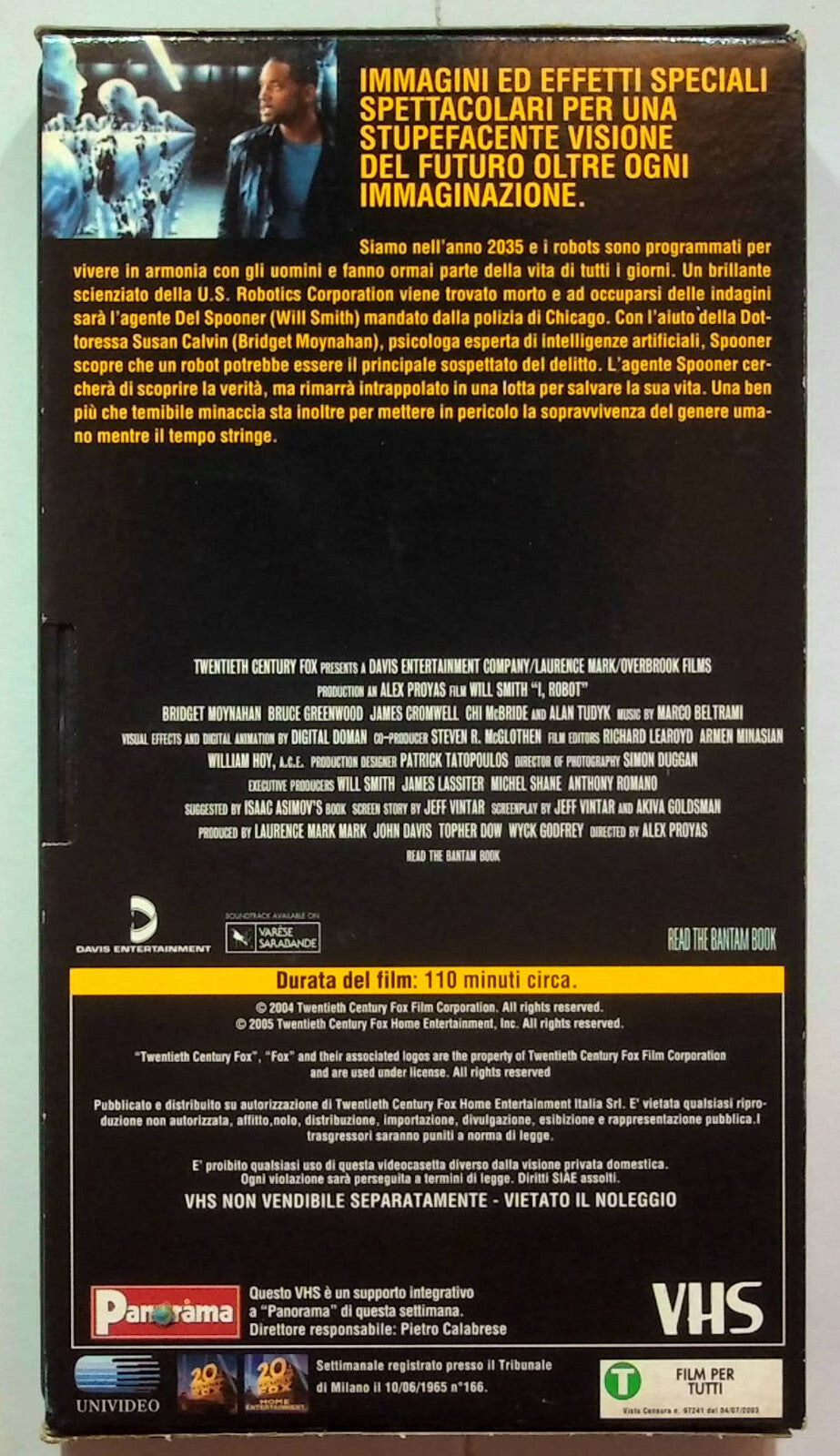 EBOND Io, Robot Editoriale VHS VH000018